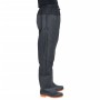 Vadeador de cintura con botas negro talla 40 de , Vadeadores para caza y para pesca - Ref: Foro24-4017019, Precio: 34,47 €, D...