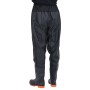Vadeador de cintura con botas negro talla 40 de , Vadeadores para caza y para pesca - Ref: Foro24-4017019, Precio: 34,47 €, D...