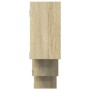 Estantería de pared madera ingeniería roble Sonoma 159x18x66cm de , Estantes y estanterías - Ref: Foro24-853301, Precio: 52,8...