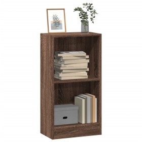 Estantería madera de ingeniería marrón roble 40x24x76 cm de , Librerías y estanterías - Ref: Foro24-857771, Precio: 37,05 €, ...