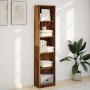 Estantería madera de ingeniería color envejecido 40x24x176 cm de , Librerías y estanterías - Ref: Foro24-857799, Precio: 53,8...