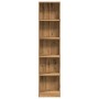 Estantería de madera de ingeniería roble artesanal 40x24x176 cm de , Librerías y estanterías - Ref: Foro24-857800, Precio: 70...