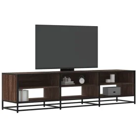 Mueble de TV madera de ingeniería marrón roble 180x40x46 cm de , Muebles TV - Ref: Foro24-3300809, Precio: 115,68 €, Descuent...