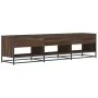Mueble de TV madera de ingeniería marrón roble 180x40x46 cm de , Muebles TV - Ref: Foro24-3300809, Precio: 115,68 €, Descuent...