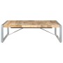 Mesa de centro madera de mango rugosa 140x140x40 cm de vidaXL, Mesas de centro - Ref: Foro24-321579, Precio: 340,16 €, Descue...
