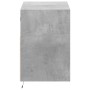 Mueble de TV de pared con luces LED gris hormigón 80x31x45 cm de , Muebles TV - Ref: Foro24-852330, Precio: 59,73 €, Descuent...