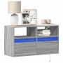 Mueble de TV de pared con luces LED gris Sonoma 80x31x45 cm de , Muebles TV - Ref: Foro24-852332, Precio: 65,13 €, Descuento: %