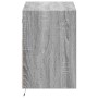 Mueble de TV de pared con luces LED gris Sonoma 80x31x45 cm de , Muebles TV - Ref: Foro24-852332, Precio: 65,13 €, Descuento: %