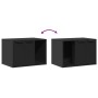 Mueble arenero de gatos madera ingeniería negro 60x40x40 cm de , Mobiliario para gatos - Ref: Foro24-857725, Precio: 56,71 €,...