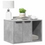 Mueble arenero para gatos madera gris hormigón 60x40x40 cm de , Mobiliario para gatos - Ref: Foro24-857727, Precio: 51,96 €, ...