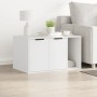 Mueble arenero para gatos madera ingeniería blanco 80x50x45 cm de , Mobiliario para gatos - Ref: Foro24-857733, Precio: 66,56...