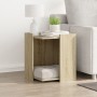 Mueble arenero para gatos madera roble Sonoma 42x42x51 cm de , Mobiliario para gatos - Ref: Foro24-857744, Precio: 37,62 €, D...