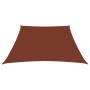 Toldo de vela trapezoidal de tela oxford terracota 3/5x4 m de vidaXL, Sombrillas - Ref: Foro24-135408, Precio: 51,62 €, Descu...