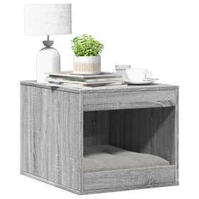 Mueble arenero para gatos madera gris Sonoma 47x59x42 cm de , Mobiliario para gatos - Ref: Foro24-857765, Precio: 48,52 €, De...