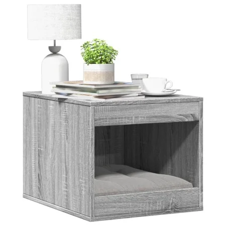 Mueble arenero para gatos madera gris Sonoma 47x59x42 cm de , Mobiliario para gatos - Ref: Foro24-857765, Precio: 48,52 €, De...