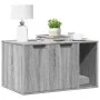Mueble arenero para gatos madera gris Sonoma 80x50x45 cm de , Mobiliario para gatos - Ref: Foro24-857738, Precio: 81,15 €, De...