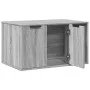 Mueble arenero para gatos madera gris Sonoma 80x50x45 cm de , Mobiliario para gatos - Ref: Foro24-857738, Precio: 81,15 €, De...