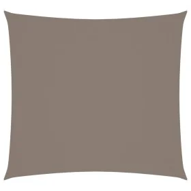 Square sail awning taupe gray Oxford fabric 7x7 m by vidaXL, Umbrellas - Ref: Foro24-135418, Price: 131,82 €, Discount: %