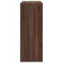 Mesa alta bar con estantes marrón roble 90x40x103,5 cm de , Mesas de cocina y de comedor - Ref: Foro24-854379, Precio: 77,13 ...