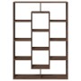 Estantería de madera de ingeniería marrón roble 102x29x143 cm de , Librerías y estanterías - Ref: Foro24-3310304, Precio: 106...