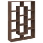 Estantería de madera de ingeniería marrón roble 102x29x143 cm de , Librerías y estanterías - Ref: Foro24-3310304, Precio: 106...