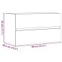 Armario pared baño madera ingeniería gris hormigón 80x38,5x45cm de , Muebles de baño - Ref: Foro24-856245, Precio: 51,03 €, D...