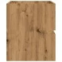 Armario pared baño madera ingeniería artisian 80x38,5x45 cm de , Muebles de baño - Ref: Foro24-856247, Precio: 72,78 €, Descu...