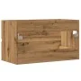 Armario pared baño madera ingeniería artisian 80x38,5x45 cm de , Muebles de baño - Ref: Foro24-856247, Precio: 72,78 €, Descu...