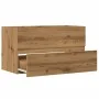 Armario pared baño madera ingeniería artisian 80x38,5x45 cm de , Muebles de baño - Ref: Foro24-856247, Precio: 72,78 €, Descu...