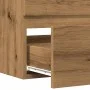 Armario pared baño madera ingeniería artisian 80x38,5x45 cm de , Muebles de baño - Ref: Foro24-856247, Precio: 72,78 €, Descu...