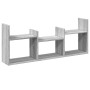 Armario de pared madera de ingeniería gris Sonoma 100x18x40 cm de , Estantes y estanterías - Ref: Foro24-854801, Precio: 28,8...