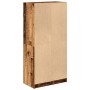 Aparador con puertas madera ingeniería envejecida 68x37x142 cm de , Aparadores - Ref: Foro24-3318722, Precio: 138,94 €, Descu...