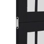 Biombo separador de 3 paneles madera maciza Paulownia negro de , Divisores de ambientes - Ref: Foro24-358768, Precio: 99,16 €...
