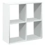 Librería divisora madera ingeniería blanca 69,5x29x69,5 cm de , Librerías y estanterías - Ref: Foro24-858003, Precio: 43,73 €...