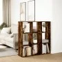 Librería divisora madera roble ahumado 102x29x103,5 cm de , Librerías y estanterías - Ref: Foro24-858043, Precio: 75,19 €, De...