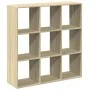 Librería divisor madera ingeniería roble Sonoma 102x29x103,5 cm de , Librerías y estanterías - Ref: Foro24-858041, Precio: 79...