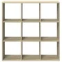Librería divisor madera ingeniería roble Sonoma 102x29x103,5 cm de , Librerías y estanterías - Ref: Foro24-858041, Precio: 79...