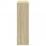 Librería divisor madera ingeniería roble Sonoma 102x29x103,5 cm de , Librerías y estanterías - Ref: Foro24-858041, Precio: 79...