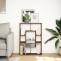 Estantería de madera de ingeniería marrón roble 63x20x90 cm de , Librerías y estanterías - Ref: Foro24-858144, Precio: 50,66 ...