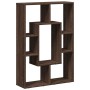Estantería de madera de ingeniería marrón roble 63x20x90 cm de , Librerías y estanterías - Ref: Foro24-858144, Precio: 50,66 ...