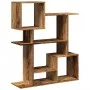 Librería divisora madera ingeniería envejecida 92x29x112 cm de , Librerías y estanterías - Ref: Foro24-858127, Precio: 66,36 ...