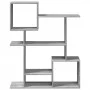Librería divisora madera ingeniería gris Sonoma 92x29x112 cm de , Librerías y estanterías - Ref: Foro24-858125, Precio: 60,26...