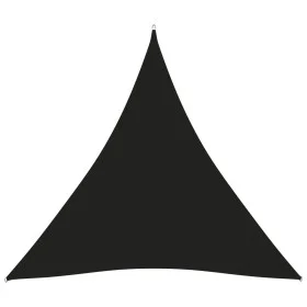 Toldo de vela triangular tela Oxford negro 5x5x5 m de vidaXL, Sombrillas - Ref: Foro24-135785, Precio: 42,83 €, Descuento: %