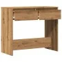 Mesa consola madera de ingeniería roble artesanal 89x41x76,5 cm de , Mesas auxiliares - Ref: Foro24-856775, Precio: 75,76 €, ...