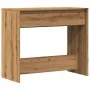Mesa consola madera de ingeniería roble artesanal 89x41x76,5 cm de , Mesas auxiliares - Ref: Foro24-856775, Precio: 75,76 €, ...