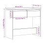 Mesa consola madera de ingeniería roble artesanal 89x41x76,5 cm de , Mesas auxiliares - Ref: Foro24-856775, Precio: 75,76 €, ...