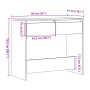 Mesa consola madera de ingeniería roble artesanal 89x41x76,5 cm de , Mesas auxiliares - Ref: Foro24-856775, Precio: 77,59 €, ...