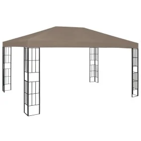 Cenador gris taupe 4x3 m de , Carpas y cenadores - Ref: Foro24-312258, Precio: 251,62 €, Descuento: %