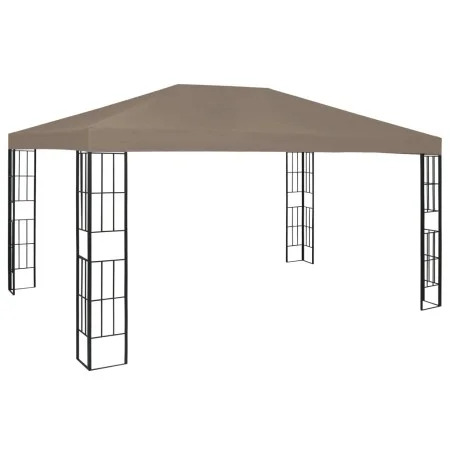 Cenador gris taupe 4x3 m de , Carpas y cenadores - Ref: Foro24-312258, Precio: 251,62 €, Descuento: %