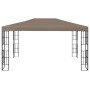 Cenador gris taupe 4x3 m de , Carpas y cenadores - Ref: Foro24-312258, Precio: 246,32 €, Descuento: %